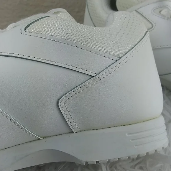 Penny Lane White Faux Leather Mesh Upper  Almond Toe Lace Up Low Top Sneaker - Picture 10 of 13